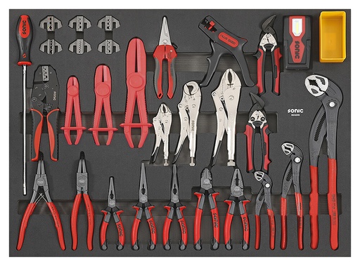 [603209] Pliers set SFS-XL, 32 pieces (603209, SONIC)