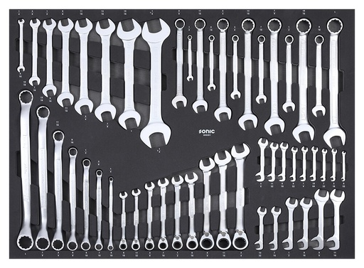 [605201] Wrench set SFS-XL 52-pcs. (605201, SONIC)