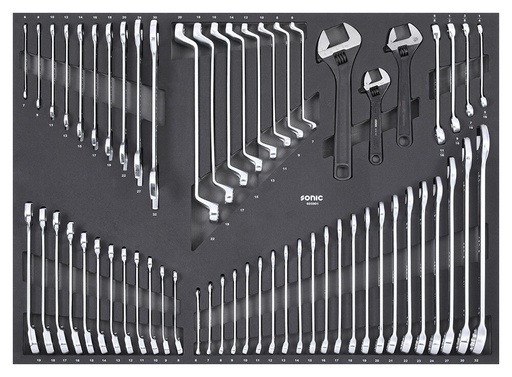 [605901] Wrench set SFS-XL 59-pcs. (605901, SONIC)