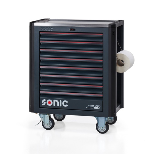 [716877] NEXT S9 įrankių vežimėlis su 168 dalių SAE įrankiais (716877, SONIC)