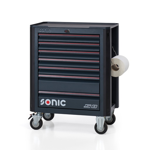 [722376] Sonic NEXT S8 įrankių vežimėlis su 223 įrankiais (722376, SONIC)