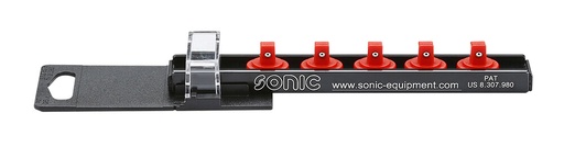 [PR-L150205] Bėgelis galvutėms 1/4 col., 5 vietos (PR-L150205, SONIC)