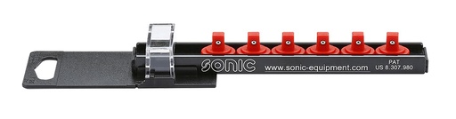 [PR-L150206] Bėgelis galvutėms 1/4 col., 6 vietos (PR-L150206, SONIC)