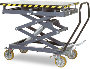 [KT100] Mobile lifting table for vehicle parts 1T, RAVAGLIOLI (KT100)