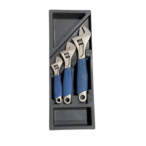 [TRBS0984] Adjustable wrench set for trolley, 3 pcs (TRBS0984, TONGRUN)
