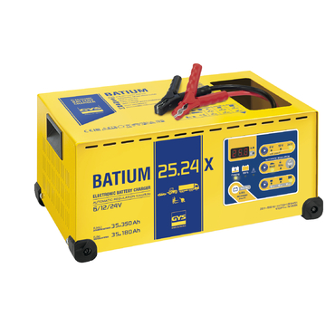 [024830] Automatinis akumuliatorių įkroviklis GYS BATIUM 25.24X (6/12/24 V) (024830, GYS)