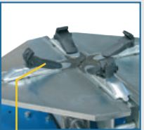[G800A98] Padangų montavimo staklių griebtuvų plastikinių apsaugų komplektas, 4 vnt., 20"–22", RAVAGLIOLI (G800A98)