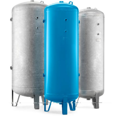 [4101000946] Vertikali suslėgto oro talpa / rinktuvas, 1000 l, 16 bar, CE, Chicago Pneumatic (4101000946, CHICAGO PNEUMATIC)