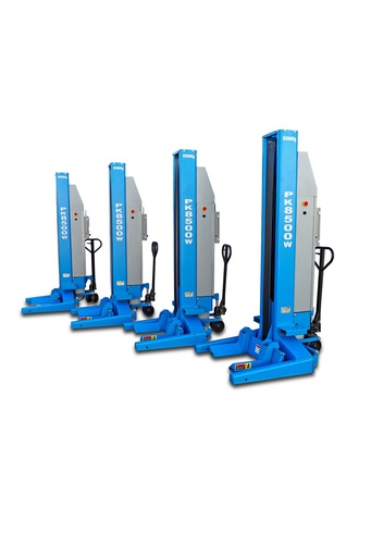 [PK8500W] Mobilās kolonnas 4×8,5 t, NORTEC PRO (PK8500W, COFRAMA)