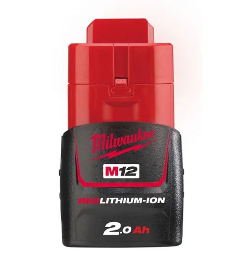 [4932430064A] Battery Milwaukee M12 B2, 12 V, Li-Ion, 2.0 Ah (bulk) (4932430064A, MILWAUKEE)