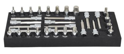 [818.1305] 1/2" muciņu komplekts (818.1305, KS TOOLS)