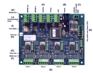 [1368445] Circuit board 53400, EUROLUBE (1368445)