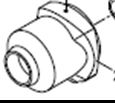 [HC-I130280] Spare part for HUZAIR KU-34P impact wrench (HC-I130280, HUZAIR)