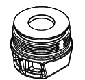 [1155152] Pretvārsts sūknim 1:1 (Eurolube B11741) (1155152, EUROLUBE)