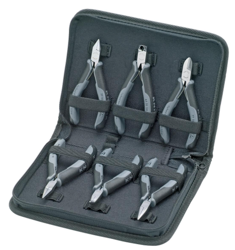 [00 20 17] Elektronikas knaibļu komplekts, 6 gab., ESD (00 20 17, KNIPEX)