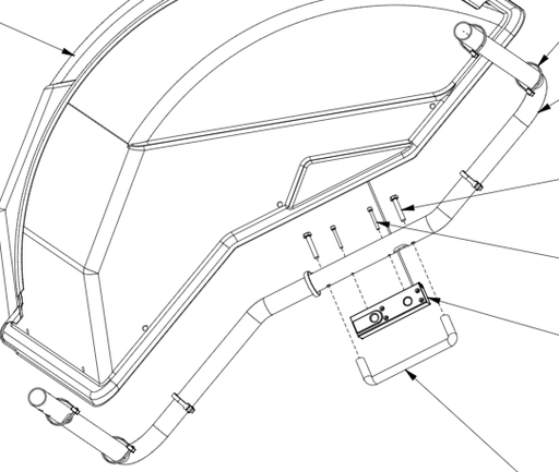 [EAM0076G34A] Protective cover mounting tube (for balancer) (EAM0076G34A, JOHN BEAN)