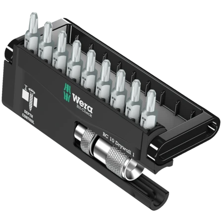 [05136011001] Screwdriver bit set BC Drywall Construction 9 (10 pcs) (05136011001, WERA)