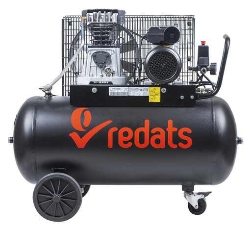 [16-01-11] REDATS Piston compressor T-100F 100L 1,5kW - 230V (16-01-11, REDATS)
