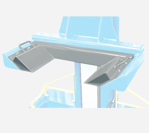 [S270A4] Mobile column lift fork adapter for Ø 700 – 800 mm wheels (S270A4, RAVAGLIOLI)