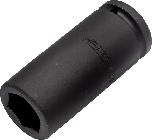 [1000SLG-27] Long impact socket 3/4 inch (20 mm) drive, 6-point, 27 mm (1000SLG-27, HAZET)