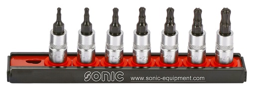 [100704] Sonic 1/4" Drive TORX Socket Set (7 pcs) (100704, SONIC)
