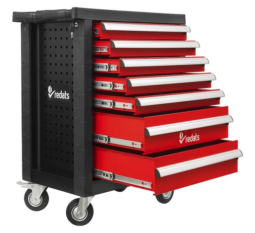 [07-02-47] Tool chest empty, 7 drawers (07-02-47, REDATS)
