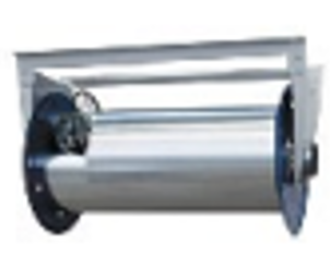 [AM-MAXI-200/10] Mechanical MAXI high-temperature hose reel Ø200 mm / up to 10 m (AM-MAXI-200/10, CORAL)