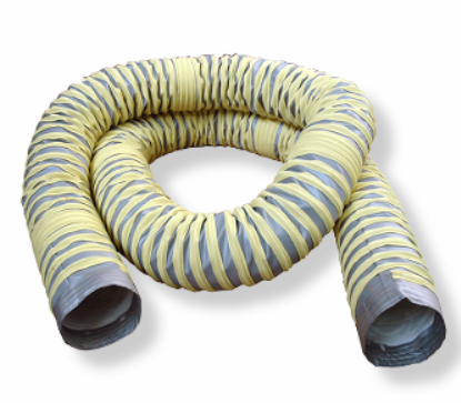 [T-SP.4-150/10] High-temperature (up to 400 °C) exhaust extraction hose Ø150 mm / 10 m (T-SP.4-150/10, CORAL)