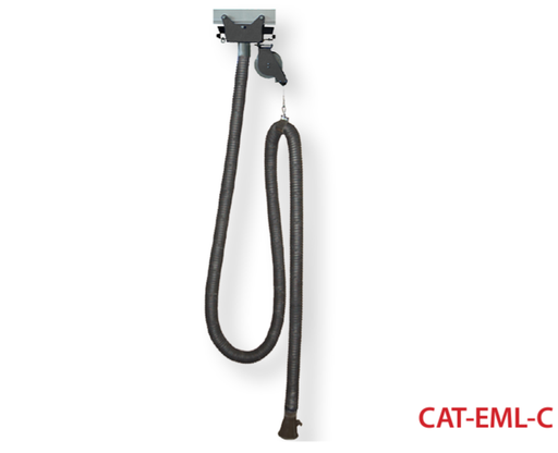 [CAT-EML-100/5-C] Trolley with a 5 m hose for the rail exhaust extraction system (ETL) (CAT-EML-100/5-C, CORAL)