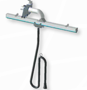 [TTS-AK-15/1-C] Rail exhaust extraction system, aluminium rail 15 m (TTS-AK-15/1-C, CORAL)