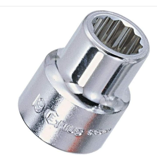 [837085] Galvutė 1″, 085 mm, 12 briaunų (837085, GENIUS)