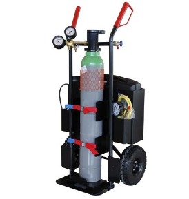 [01.000.310] Leak testing system with trolley (01.000.310, SPIN)