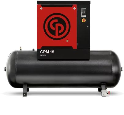 [4152022980] Sraigtinis oro kompresorius su rinktuvu CPM 10 500, Chicago Pneumatic (4152022980, CHICAGO PNEUMATIC)