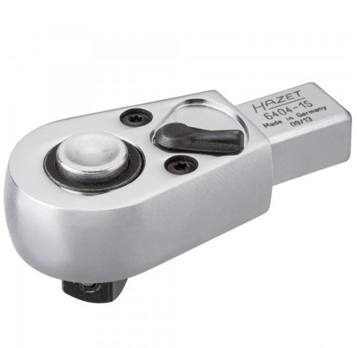 [6404-1S] Insert reversible ratchet - 14 x 18 mm insert square, solid (6404-1S, HAZET)