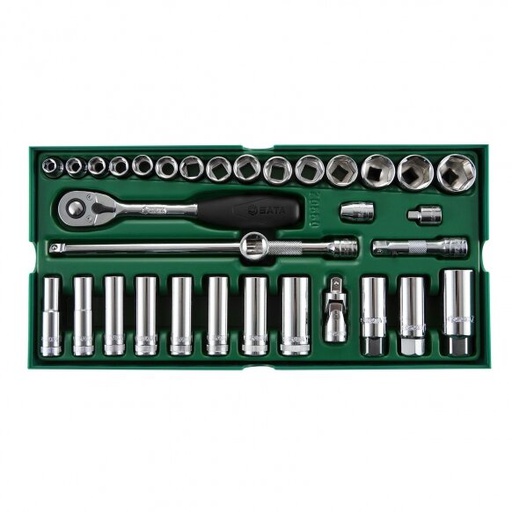 [S09902] ⬡ Socket set 3/8", SATA (S09902)