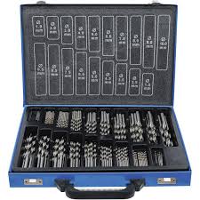 [A215200] Metal drill bit set HSS-Co5, 170 pcs, Ø1–10 mm (A215200, RUKO)