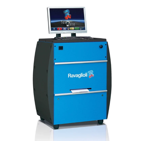 [RAVRT009/4E] Datorizēts vadības pults ar 19" TFT ekrānu bremžu stendam (RAVRT009/4E, RAVAGLIOLI)