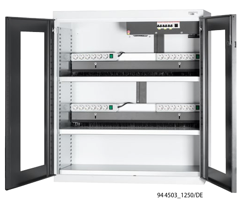 [944503_1250/DE] Battery charging cabinet with fan (944503_1250/DE, HOFFMANN GROUP)