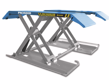 [PN3500D] Žirklinis žemo profilio keltuvas 3,5t 230V 1000mm NORTEC PRO (PN3500D, COFRAMA)