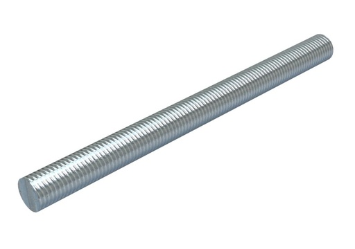 [071010001] Threaded rod M10 x 2000 mm, DIN 975, zinc-plated (071010001)