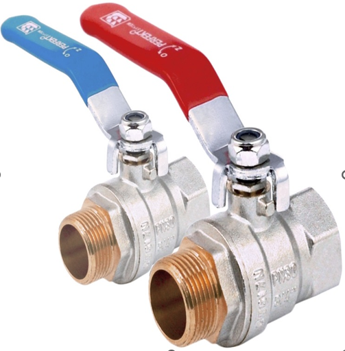 [02VV04VIIR] Ventilis rutulinis 3/4" v-i, ilga rankena (02VV04VIIR)