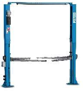 [PD7000] Electro-hydraulic two-post lift 7 T (Nortec Pro), COFRAMA (PD7000, COFRAMA)