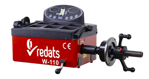 [13-00-81] ᴿᴰ Pusiau automatinės ratų balansavimo staklės W-110, 230/12 V (13-00-81, REDATS)