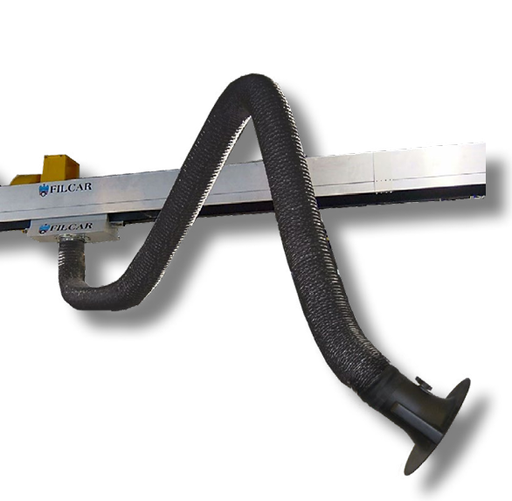 [ARMFLEX-420] Reguliuojama dujų ištraukimo ranka, 4,2m., Ø160mm CORAL AUTOTIVE EQUIPMENT (ARMFLEX-420, FILCAR)