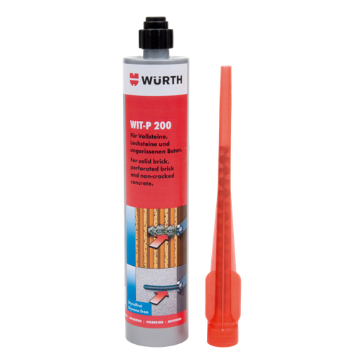 [5918 202 300 027] Tvirtinimo derva WIT-P 200, 300ml WURTH (5918 202 300 027)