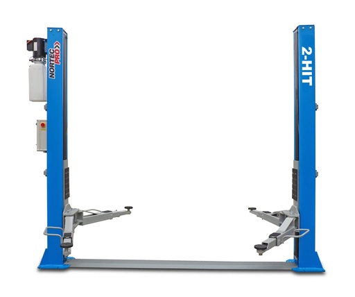 [Two-post lift 2-HIT] Divu kolonnu pacēlājs 2-HIT, NORTEC PRO (Two-post lift 2-HIT, COFRAMA)