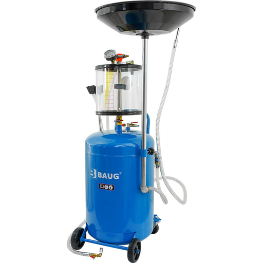 [NB4000] Used oil extraction tank 65l with suction and transparent chamber (NB4000)