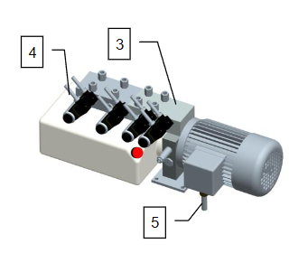 [T2000617169] Važiuoklės patikros stendo skirstytuvo komplektas, JPD2304 FA, John Bean (T2000617169)
