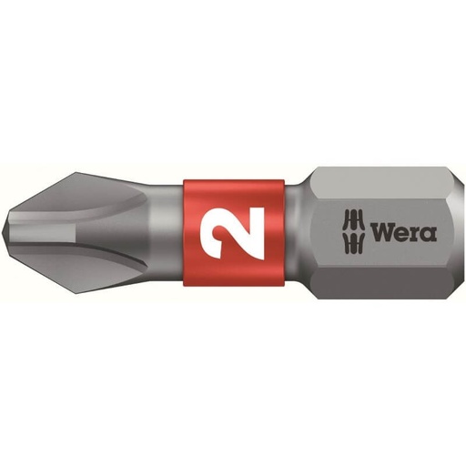 [05072443001] PZ1 screwdriver bits 25mm set 855/1 Z DIY 100 (100 pcs) (05072443001, WERA)