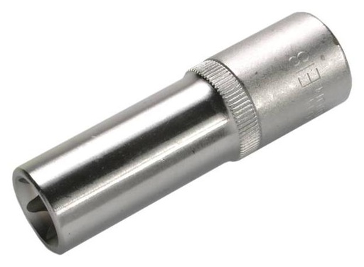 [918.1766] 1/2" long E-Torx socket E18 (918.1766, KS TOOLS)